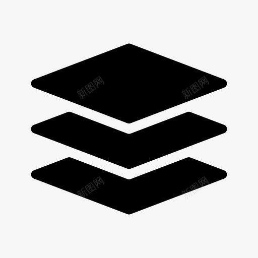 层布局级别图标svg_新图网 https://ixintu.com 堆栈 层 布局 级别 随机图标v2