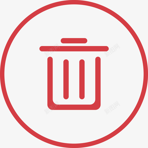 设施查询-垃圾箱svg_新图网 https://ixintu.com 设施查询-垃圾箱