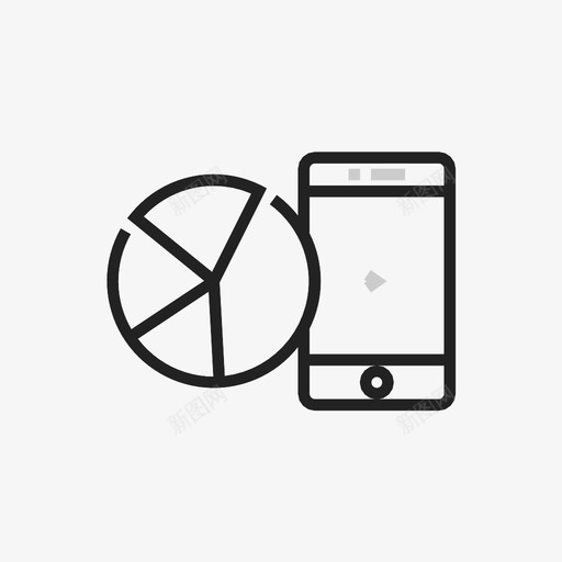 图表智能手机静力学图标svg_新图网 https://ixintu.com 图表 智能手机 静力学