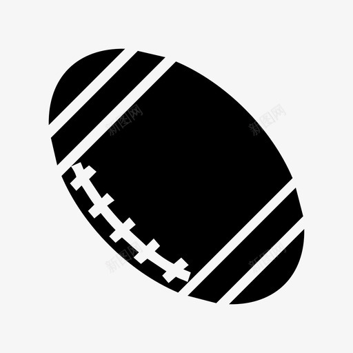 足球美式足球大学足球图标svg_新图网 https://ixintu.com 体育 大学足球 美式足球 足球 足球队