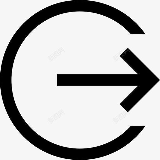 log-outsvg_新图网 https://ixintu.com log-out