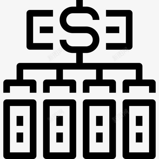 资金管理业务图表图标svg_新图网 https://ixintu.com 业务 公司业务 图表 资金管理