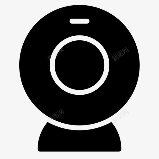 网络摄像头照相机照片图标svg_新图网 https://ixintu.com 照片 照相机 网络摄像头 视频 设备