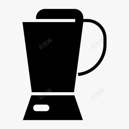 搅拌机电器搅拌器图标svg_新图网 https://ixintu.com 厨房 搅拌器 搅拌机 电器