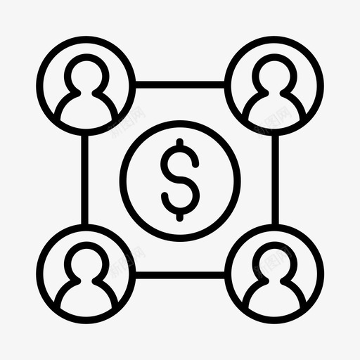 收入财务金钱图标svg_新图网 https://ixintu.com 工资 收入 薪金 财务 金钱