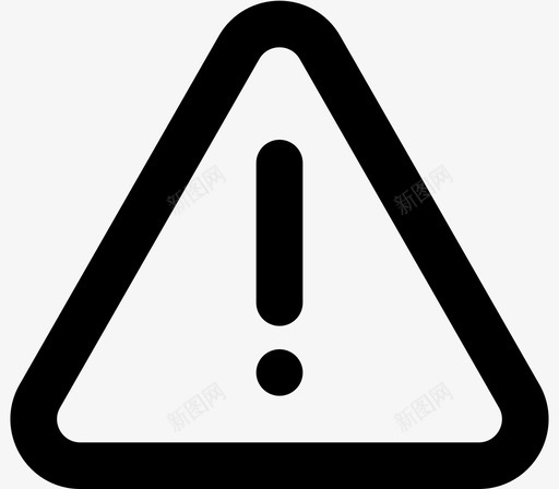 警惕小心注意图标svg_新图网 https://ixintu.com 小心 注意 环游世界 警告 警惕