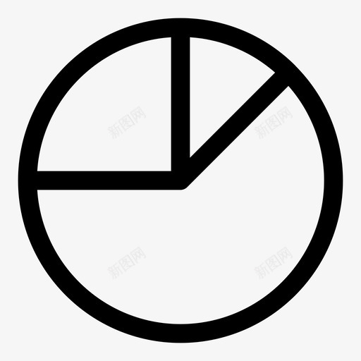 饼图金融统计图标svg_新图网 https://ixintu.com 统计 金融 饼图