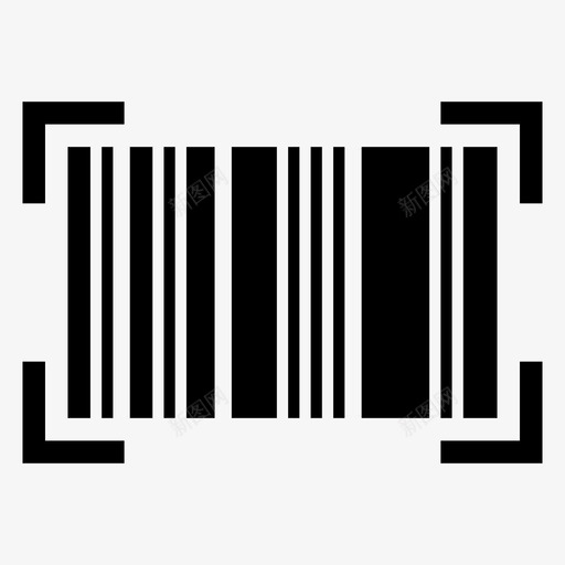 条形码价格标签图标svg_新图网 https://ixintu.com 价格标签 条形码
