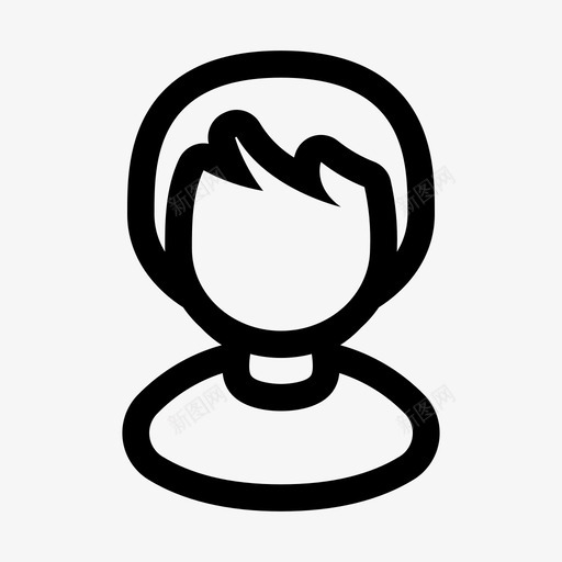 个人资料头像个人图标svg_新图网 https://ixintu.com 个人 个人资料 图片 头像 用户 用户档案图片