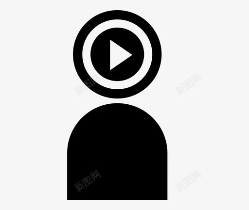 视频广告全球业务图标svg_新图网 https://ixintu.com 全球业务 视频广告