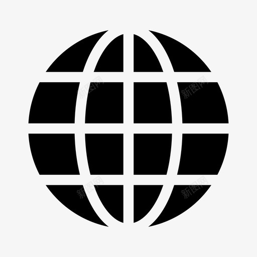 地球仪桌面地球仪互联网图标svg_新图网 https://ixintu.com 互联网 地球仪 桌面地球仪