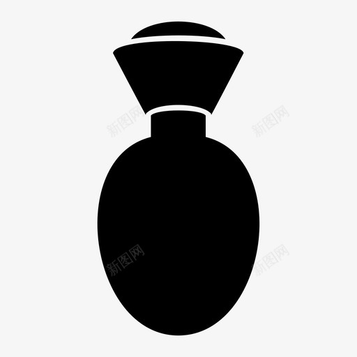 一瓶香水图标svg_新图网 https://ixintu.com 一瓶香水