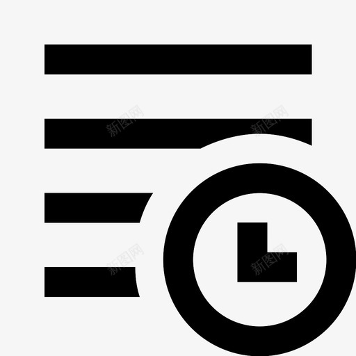 列表日程表任务图标svg_新图网 https://ixintu.com 任务 列表 待办事项 日程表 时间