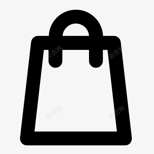 购物袋商店uiux图标套件厚svg_新图网 https://ixintu.com uiux图标套件厚 商店 购物袋