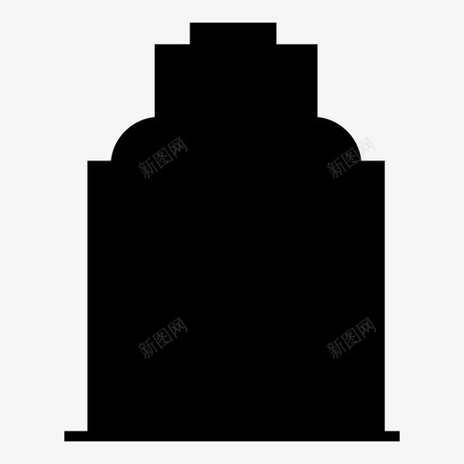 摩天大楼公寓大楼图标svg_新图网 https://ixintu.com 公寓 塔楼 塔楼轮廓 大厦 大楼 摩天大楼
