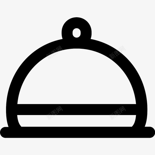 抹布盖子厨房图标svg_新图网 https://ixintu.com 上菜 厨房 抹布 盖子 盘子