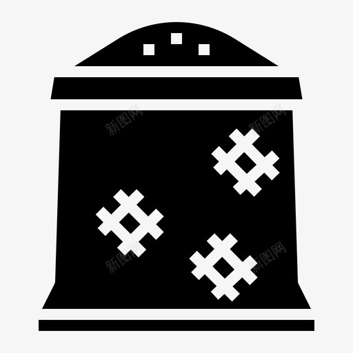 面粉面粉袋小麦图标svg_新图网 https://ixintu.com 小麦 烘焙固体 面粉 面粉袋