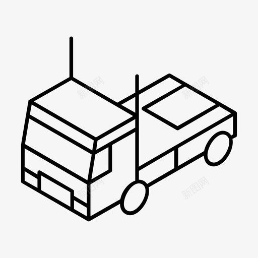 卡车货物交货图标svg_新图网 https://ixintu.com 交货 卡车 货物 运输