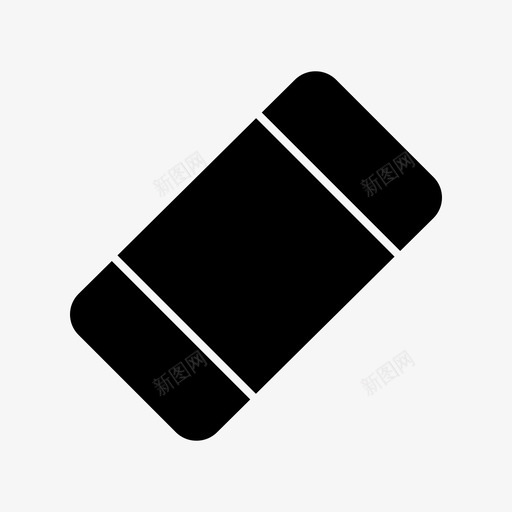 橡皮擦橡胶文具图标svg_新图网 https://ixintu.com 6教育 文具 橡皮擦 橡胶