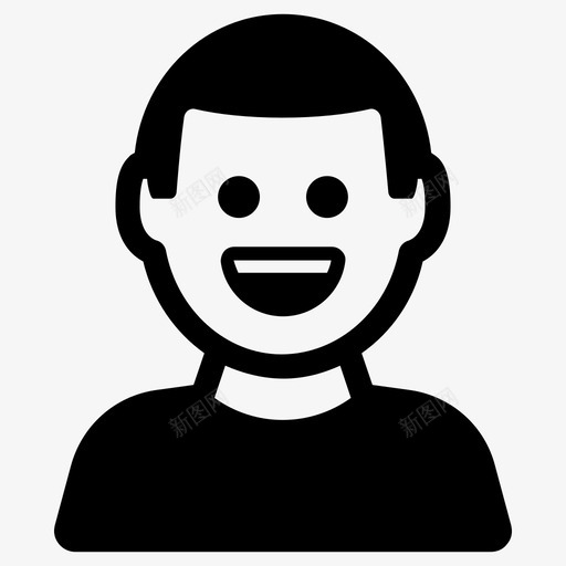 快乐情绪骄傲图标svg_新图网 https://ixintu.com 微笑 快乐 情绪 表情表情微笑 骄傲