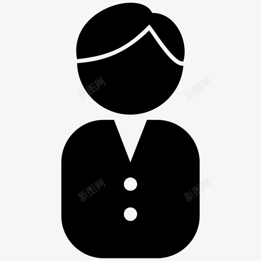 人化身用户图标svg_新图网 https://ixintu.com 人 化身 用户