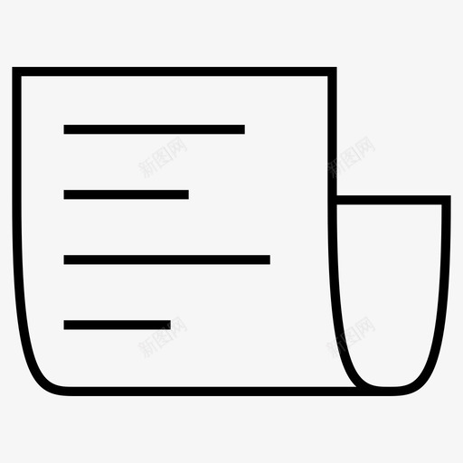 报纸杂志通讯和媒体尖锐图标svg_新图网 https://ixintu.com 报纸 杂志 通讯和媒体尖锐