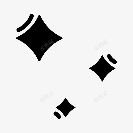星星闪耀ied穆巴拉克雕文图标svg_新图网 https://ixintu.com ied穆巴拉克雕文 星星 闪耀