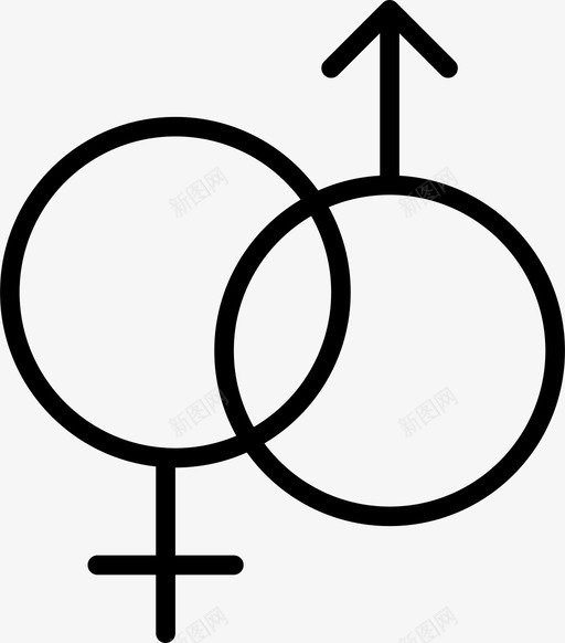 异性恋迷人女性图标svg_新图网 https://ixintu.com 女性 异性恋 性别 苗条可爱 迷人