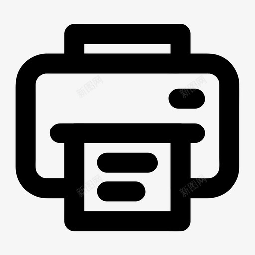 打印文档影印图标svg_新图网 https://ixintu.com 影印 所有尺寸的基本图标 打印 扫描 文档