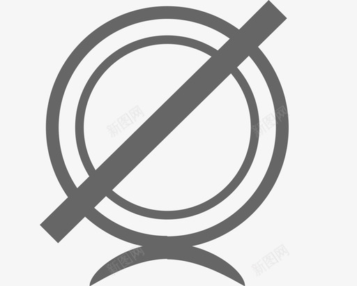 摄像头_关闭状态_PC端用svg_新图网 https://ixintu.com 摄像头_关闭状态_PC端用