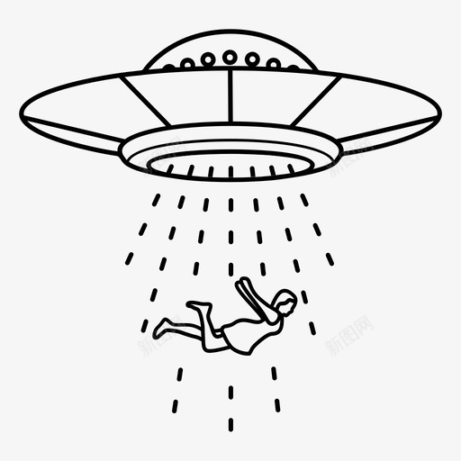 外星飞船飞碟外星绑架飞碟图标svg_新图网 https://ixintu.com 外星绑架 外星飞船飞碟 绑架 飞碟