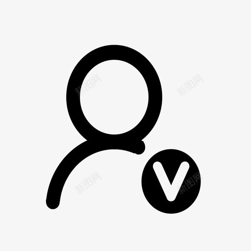VIPsvg_新图网 https://ixintu.com VIP vip 手绘 方正 简约