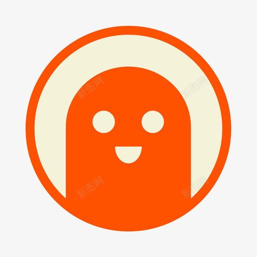头像橙色svg_新图网 https://ixintu.com 头像橙色