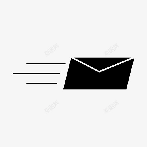 发送交付调度图标svg_新图网 https://ixintu.com 交付 发送 工作 调度 通信字形