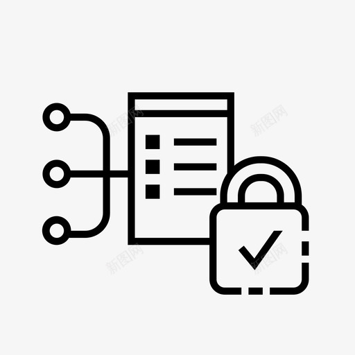 智能合约区块链连接图标svg_新图网 https://ixintu.com ico 加密 加密货币 区块链 去中心化 数字 智能合约 比特币 连接 采矿