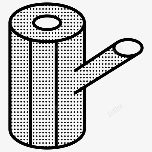 木头冬天点缀图标svg_新图网 https://ixintu.com 冬天点缀 木头
