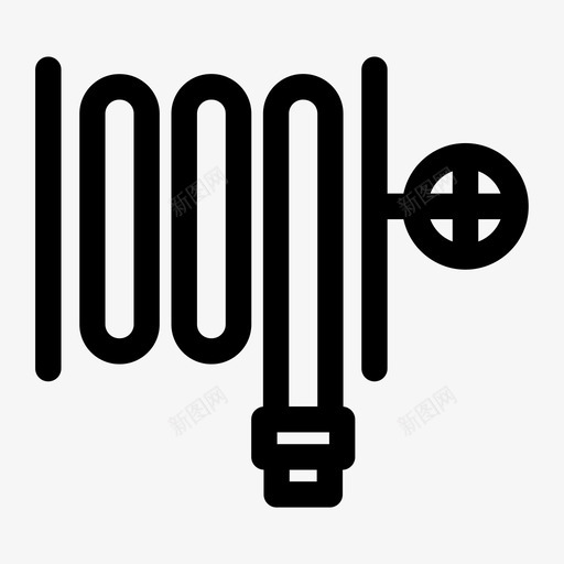 水龙带应急消防图标svg_新图网 https://ixintu.com 应急 水 水龙带 消防 消防员 消防应急