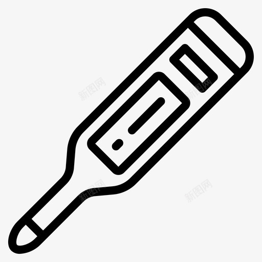 体温计发烧医院图标svg_新图网 https://ixintu.com 体温 体温计 医疗 医院 医院概况 发烧