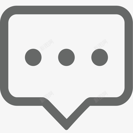 动态-评论svg_新图网 https://ixintu.com 动态-评论 评论 线性