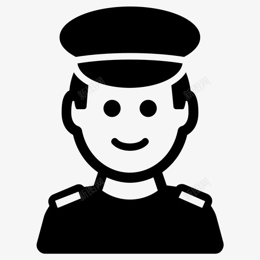 司机公共汽车司机驾驶员图标svg_新图网 https://ixintu.com 公共汽车司机 出租车司机 司机 表情笑脸 驾驶员