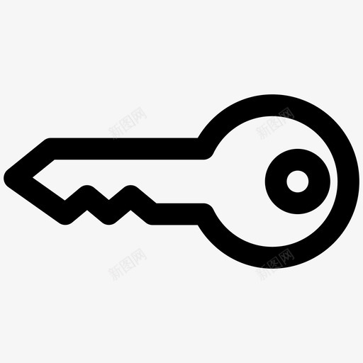 钥匙房子钥匙万能钥匙图标svg_新图网 https://ixintu.com 万能钥匙 房子钥匙 钥匙