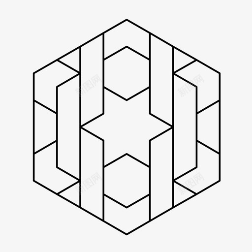 瓷砖图案几何图案几何图形图标svg_新图网 https://ixintu.com 六边形瓷砖 六边形瓷砖图案 六边形设计 几何图形 几何图案 无缝 瓷砖图案