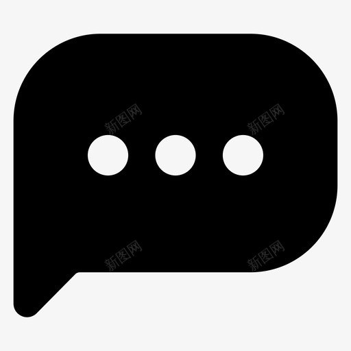 演讲评论交流图标svg_新图网 https://ixintu.com 2000个简单的实心图标 交流 信息 演讲 评论 谈话