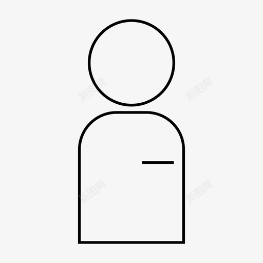 用户帐户关注图标svg_新图网 https://ixintu.com 人 关注 帐户 用户 界面 网页设计