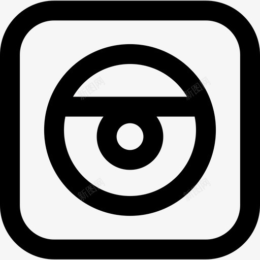 查找按钮文本版线性图标svg_新图网 https://ixintu.com 文本版 查找按钮 线性