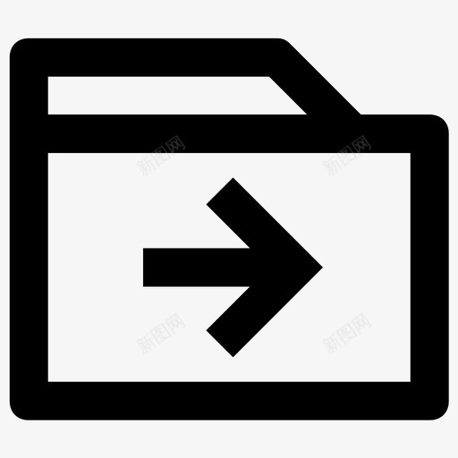 文件夹箭头文档图标svg_新图网 https://ixintu.com 下一个 文件 文件夹 文档 箭头