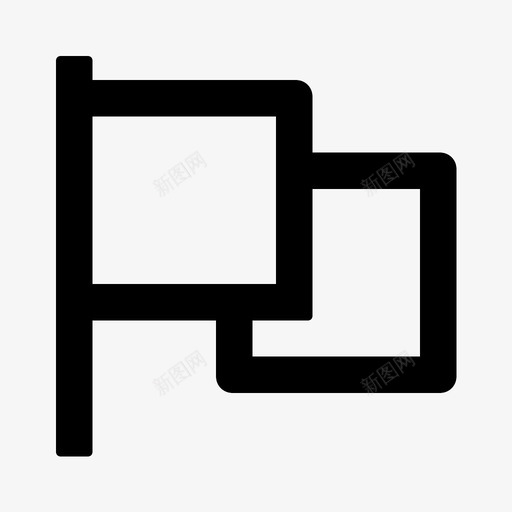 旗子重要的记号图标svg_新图网 https://ixintu.com 旗子 记号 重要的