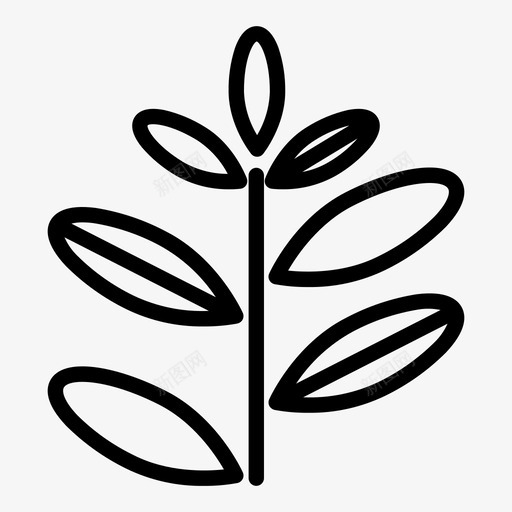 夏季水果和蔬菜图标svg_新图网 https://ixintu.com 夏季水果和蔬菜