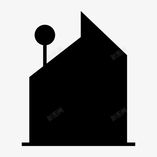 摩天大楼公寓大楼图标svg_新图网 https://ixintu.com 公寓 塔楼 塔楼轮廓 大厦 大楼 摩天大楼
