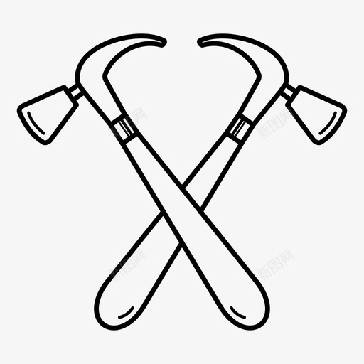 考古考古工具图标svg_新图网 https://ixintu.com 考古 考古工具